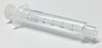 19G346 Plastic Syringe, Luer Lock, 5 mL, PK 100
