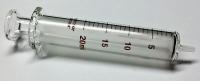 19G353 Reusable Glass Syringe, Glass Luer, 20 mL