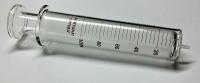 19G356 Reusable Glass Syringe, Glass Luer, 100 mL