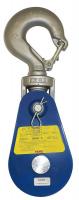 19G652 Snatch Block, Swivel Hook, 4000 lb.