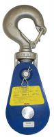 19G654 Snatch Block, Swivel Hook, 16, 000 lb.