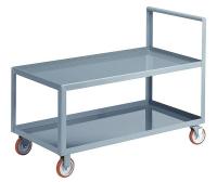 19G835 Platform Truck, 36x24, 1-1/2 In Lip Top