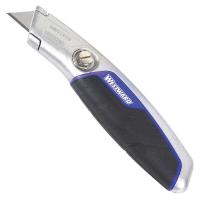 19G958 Utility Knife, Fixed, 7 In, PP/TPR