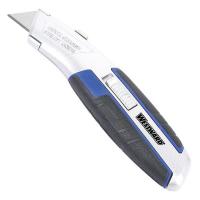 19G959 Utility Knife, Retractable, 6-7/8In, PP/TPR