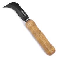 19G960 Linoleum Knife, Fixed, 8-1/4 In, Hardwood