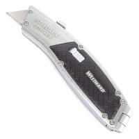 19G966 Utility Knife, Retractable, 7 In, Alum