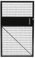 19H229 Hinged Door, W 4 Ft x H 5 Ft