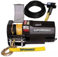 19J687 Electric Winch, 15-7/64 In. L, Synthetic