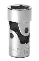 19L586 Universal Socket, Flex, 3/8 Dr, 6 Pt, 5/8 In