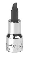 19L609 Screwdriver Socket, 3/8 In Dr, 9/32 In