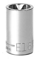 19L623 Torx Socket, External, 3/8 In Dr, E16