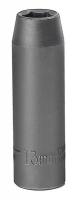 19L712 Impact Socket, Deep, 1/2 In Dr, 6 Pt, 13mm
