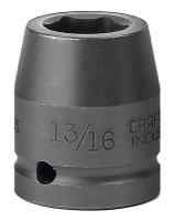 19L742 Impact Socket, Std, 3/4 Dr, 6 Pt, 13/16 In