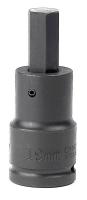 19L797 Hex Impact Socket, 3/4 In Dr, 19mm