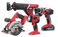 19M507 Cordless Combination Kit, 18.0V