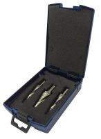 19N164 Step Drill Bit, HSS, M2, TCoated, 1/8-3/4 In