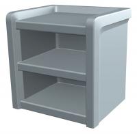 19N175 Nightstand, Green, 21 W x 21 H x 18 In D