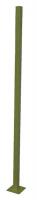 19N874 In Line Wire Partition Post, Height 8 Ft