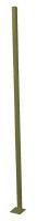 19N875 Offset Wire Partition Post, Height 8 Ft