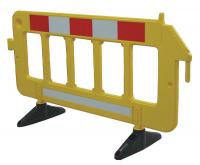 19N881 Barrier Guard, Polypropylene, 77x40, Yellow