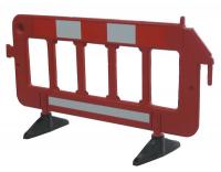 19N882 Barrier Guard, Polypropylene, 77x40, Red