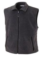 19R881 Vest, 2XL, Charcoal, Polyester