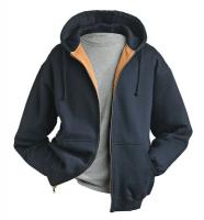 19T004 Hooded Sweatshirt, Midnight, Cotton/PET, L