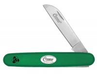 19T054 Folding Knife, Hawkbill, 2-1/4 In, Green