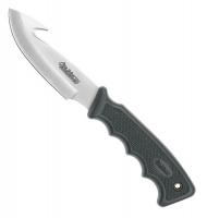 19T069 Fixed Blade Knife, Gut Hook, 4-1/4 In, Blk