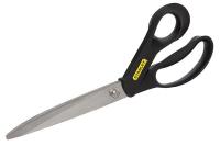 19T229 Shear, 9-1/2 In, SS, Serrated, Black
