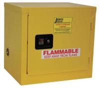 19T241 Flammable Safety Cabinet, 6 Gal., Yellow