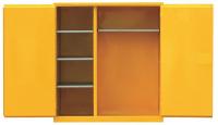 19T266 Flammable Safety Cabinet, 55 Gal., Yellow