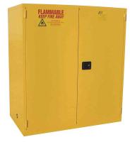 19T275 Flammable Safety Cabinet, 44 Gal., Yellow