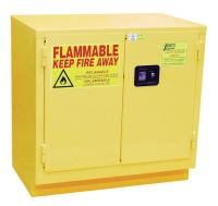 19T278 Flammable Safety Cabinet, 30 Gal., Yellow