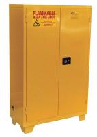 19T282 Flammable Safety Cabinet, 44 Gal., Yellow