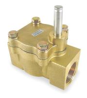3A437 Solenoid Valve Less Coil, 3/4 In, NC, Brass