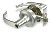 1ABH4 Heavy Duty Lever Lockset, Curved, Entry
