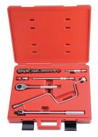 1AF11 Socket Set, Std, SAE, 1/2 Dr, 16 Pc