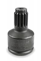 1AFR5 Impact Male Spline Adapter, 1 1/2 In Dr