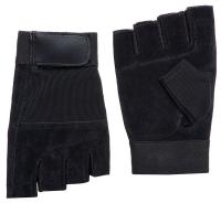 1AGJ2 Anti-Vibration Gloves, L, Black/Silver, PR