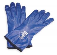1AHJ6 Chemical Resistant Glove, 12&quot; L, Sz 9, PR