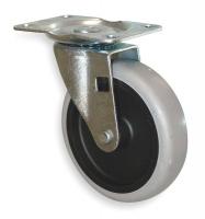 1AHU4 Swivel Caster, 4 In., Use With 5M639, 3LU59