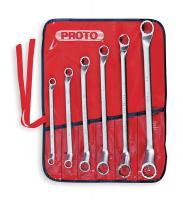 1AKP5 Box End Wrench Set, 3/8-1 in., 6 Pc