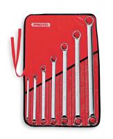 1AKP7 Box End Wrench Set, 5/16-1-1/8 in., 7 Pc