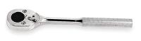 1AM18 Ratchet, Reversible, 1/2Dr, 10 In, Chrome