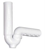 1ATD2 Pipe Cover, P Trap, Molded Vinyl Material