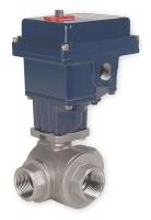 1AWG4 Electronic Ball Valve, SS, 3/4 In.