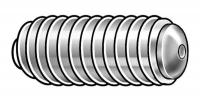 5MNX4 Socket Set Screw, Oval, 1/4-20x1/2, PK 50