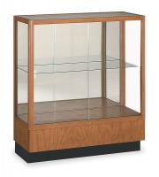 1AYH6 Counter Display Case, Cordovan