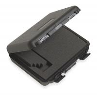 1BE31 Hard Carrying Case, 4 In. H, 12 In D, Black